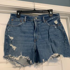 Abercrombie & Fitch - The 4” Mom Short, High Rise, Size 29/8
